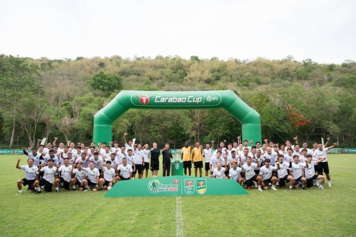 คาราบาวเปิด โครงการ Carabao Coach The Coaches ปี 4 ผนึก EFL พาโค้ชระดับโลกมาติวศาสตร์ลูกหนังให้กับโค้ชไทย เทียบเท่ามาตรฐานโลก ตอกย้ำผู้สนับสนุนคาราบาว คัพ และผู้นำด้าน Sport Marketing