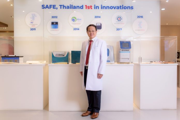 นพ.วิวัฒน์ กว้างคณานุรักษ์ ประธานเจ้าหน้าที่บริหาร บริษัท เซฟ เฟอร์ทิลิตี้ กรุ๊ป จำกัด (มหาชน) หรือ SAFE