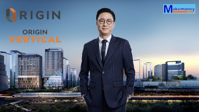 นายกฤษณ์ เตชะสัมมา ประธานเจ้าหน้าที่สายงานการตลาด บริษัท ออริจิ้น เวอร์ติเคิล คอร์ปอเรชั่น จำกัด ในเครือบริษัท ออริจิ้น พร็อพเพอร์ตี้ จำกัด (มหาชน) หรือ ORI