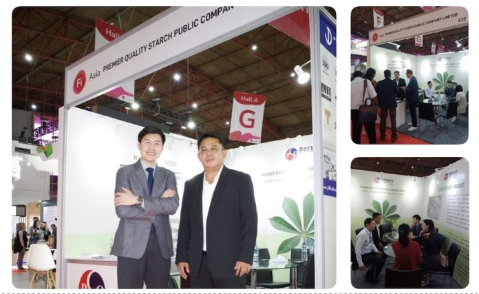 PQS ออกบูธร่วมงาน Fi Asia Indonesia 2024 หวังขยายตลาดรองรับแป้งมันสำปะหลัง-แป้งมันดัดแปร จากโรงงานแห่งใหม่