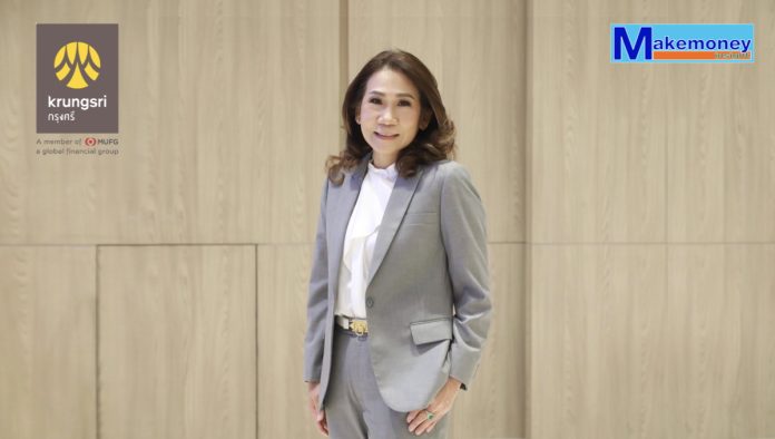 นางสุภาพร ลีนะบรรจง กรรมการผู้จัดการ บริษัทหลักทรัพย์จัดการกองทุน กรุงศรี จำกัด