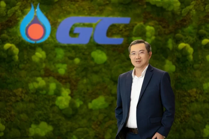 นายณะรงค์ศักดิ์ จิวากานันต์ ประธานเจ้าหน้าที่บริหาร บริษัท พีทีที โกลบอล เคมิคอล จำกัด (มหาชน) หรือ GC