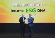 STI รับเกียรติบัตร “ESG DNA” ตอกย้ำการดำเนินธุรกิจอย่างยั่งยืน