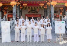 ออริจิ้น–พรีโม่ รวมพลัง ORIGIN Family ทำความสะอาดศาลเจ้ากะทู้ ต้อนรับเทศกาลกินผักภูเก็ต