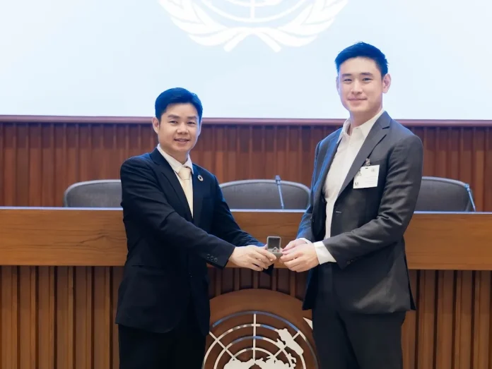 SSP รับเข็มสัญลักษณ์ SDG งาน CSCAP (Climate & Sustainability Capital Forum) ตอกย้ำพันธกิจสู่การพัฒนาที่ยั่งยืน