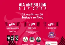 AIA ONE BILLION DAY 2025 เชิญชวนร่วมวิ่งเทรลสุดยิ่งใหญ่ ณ อุทยานแห่งชาติเขาใหญ่