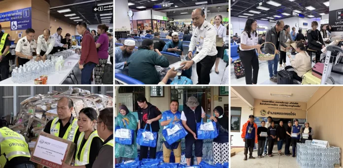 AOT เร่งดูแลผู้โดยสารท่าสนามบินหาดใหญ่ พร้อมสนับสนุนภารกิจสู้อุทกภัย ท่าอากาศยานไทยไม่ทิ้งกัน