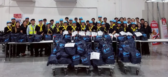 AOT ส่งมอบถุงยังชีพอย่างต่อเนื่อง รวมกว่า 6,000 ถุง ช่วยผู้ประสบอุทกภัยภาคใต้
