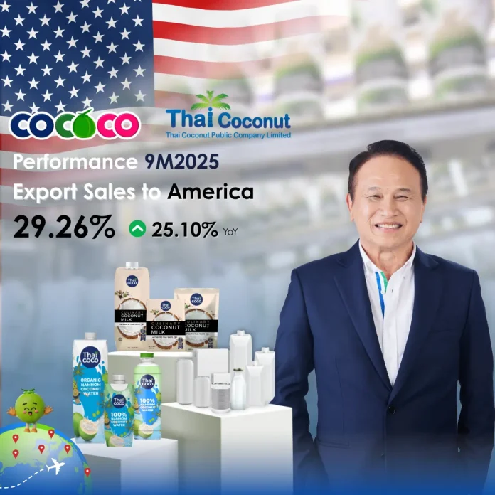 นักวิเคราะห์มองบวก หลังสหรัฐฯ ยกเว้นภาษีนำเข้าสินค้าเกษตรกว่า 200 รายการ หนุน COCOCO ผู้ส่งออกผลิตภัณฑ์แปรรูปจากมะพร้าว รับอานิสงส์ในไตรมาส 4/68