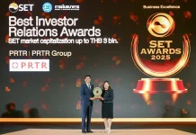 PRTR คว้ารางวัลใหญ่ “Best Investor Relations Awards” จากเวที SET Awards 2025
