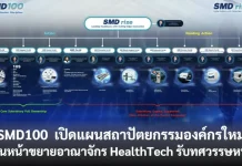 SMD100 เปิดแผนสถาปัตยกรรมองค์กรใหม่ เดินหน้าขยายอาณาจักร HealthTech รับทศวรรษหน้า
