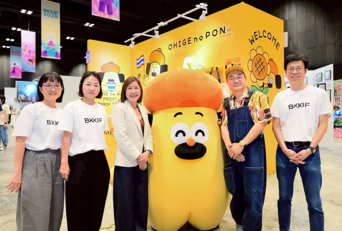 TACC นำคาแรคเตอร์ OHIGE no PON โชว์งาน Bangkok Illustration Fair 2025