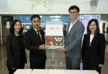 TCL Worldwide Olympic Partner มอบเครื่องใช้ไฟฟ้า 2.59 แสนบาท สนับสนุนภารกิจ กกท.