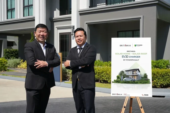 บริทาเนีย ร่วมมือ พาวเวอร์วอลท์ เดินหน้าโครงการ “Britania Solar Home – Solar Roof & EV Charger by PowerVault”