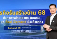ธุรกิจรับสร้างบ้านปี 68 ผันผวนแต่ยังประคองตัว Real Demand แกร่ง ลุยต่างจังหวัดรับโอกาสปี 69