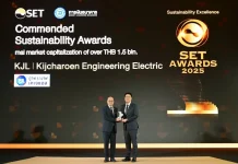 KJL คว้ารางวัล Commended Sustainability Awards จากเวที SET Awards 2025
