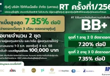 หุ้นกู้ RT ครั้งที่ 1/68 วันแรก สถาบัน – รายใหญ่ สนใจจองซื้อต่อเนื่อง