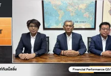 RT ให้ข้อมูล Q3/68 รายได้รวม 996 ลบ. กำไรโต 840%