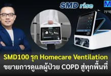 SMD100 รุก Homecare Ventilation ขยายการดูแลผู้ป่วย COPD สู่ทุกพื้นที่