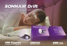 SMD100 พร้อมจำหน่าย “SOMNAIR Drift” นวัตกรรมการนอนหลับอัจฉริยะ