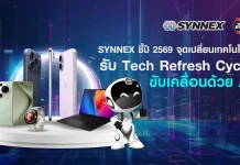 SYNNEX ชี้ปี 2569 จุดเปลี่ยนเทคโนโลยี รับ Tech Refresh Cycle ขับเคลื่อนด้วย AI