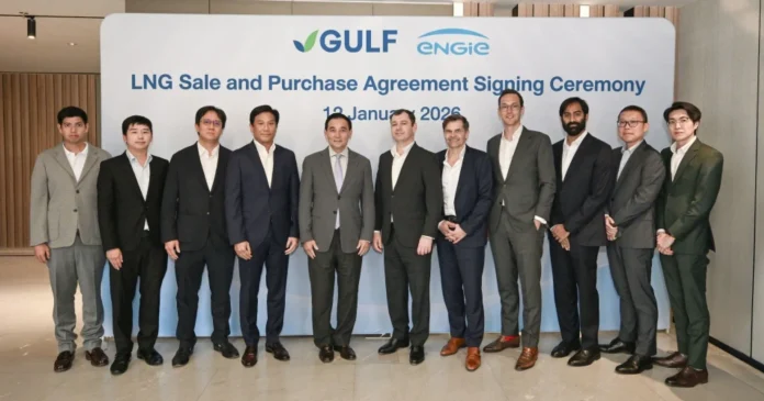 GULF เสริมความมั่นคงทางพลังงาน ผนึกกำลัง ENGIE บริษัทพลังงานชั้นนำจากฝรั่งเศส ลงนามสัญญาซื้อขาย LNG ระยะยาว 15 ปี