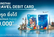 กรุงไทยฉลอง 60 ปี เปิดตัว Krungthai Travel Debit Card เที่ยวคุ้ม รับ Cashback สูงสุด 1 หมื่นบาท