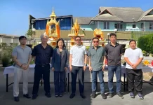 NRF ทำบุญโรงงานสมุทรสาคร พร้อมมอบรางวัลพนักงานดีเด่น