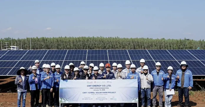 SCG Cleanergy ปักหมุดโครงการ Government PPA เปิด First Sync CMT1 ก้าวแรกสู่โซลาร์ฟาร์ม 367 MWp