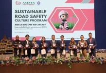 อมตะ ชูโมเดลถนนปลอดภัย ตั้งเป้าอุบัติเหตุเป็นศูนย์ สร้างต้นแบบนิคมปลอดภัย