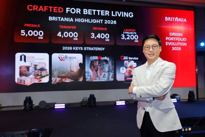 “บริทาเนีย” ชูแนวคิด “Crafted for Better Living ใส่ใจเพื่อชีวิตที่ดีกว่า” ผ่าน 4 กลยุทธ์ ลุยศึกตลาดบ้านปี 2569 เตรียมเปิด 3 โครงการใหม่ มูลค่า 3,200 ล้านบาท