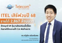 ITEL โชว์รายได้ปี 68 แตะ 2.87 พันลบ. ลุยปี 69 ลุ้นงานใหม่ ดันเป้า 3.6 พันลบ.