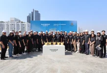 STI ร่วมพิธี Topping off โครงการ Thai Group Quarter
