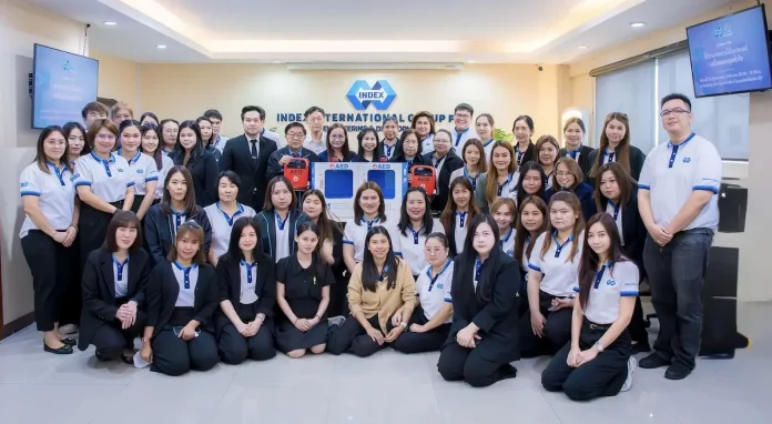 ND จัดอบรมพนักงานช่วยฟื้นคืนชีพ และใช้เครื่อง AED
