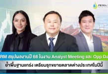 PRM โชว์ผลงานปี 68 แกร่ง เดินหน้าขยายตลาดต่างประเทศปีนี้