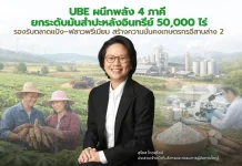 UBE ผนึก 4 ภาคี ยกระดับมันสำปะหลังอินทรีย์ 50,000 ไร่ ป้อนตลาดพรีเมียม