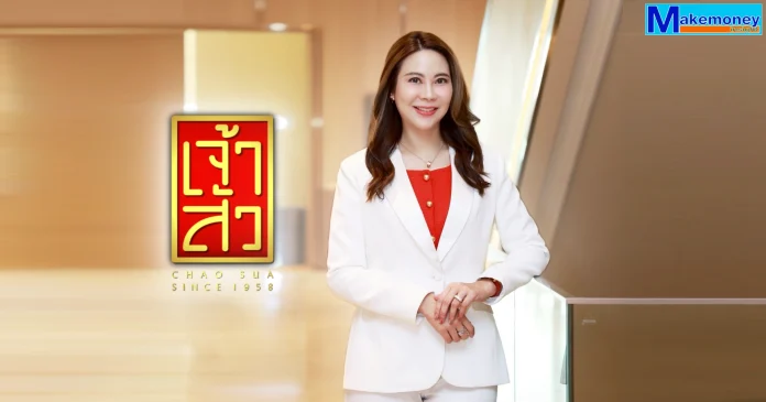 นางสาวณภัทร โมรินทร์ ประธานเจ้าหน้าที่บริหาร บริษัท เจ้าสัว ฟู้ดส์ อินดัสทรี จำกัด (มหาชน) หรือ CHAO