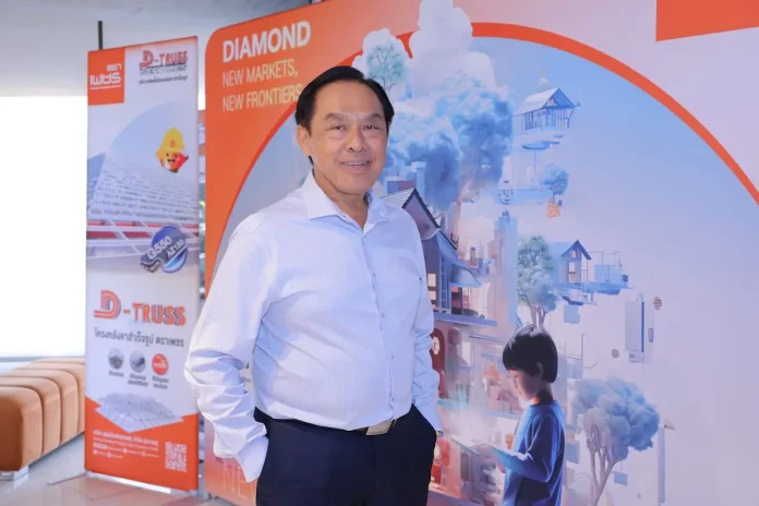 นายสาธิต สุดบรรทัด ประธานเจ้าหน้าที่บริหาร บริษัท ผลิตภัณฑ์ตราเพชร จำกัด (มหาชน) หรือ DRT