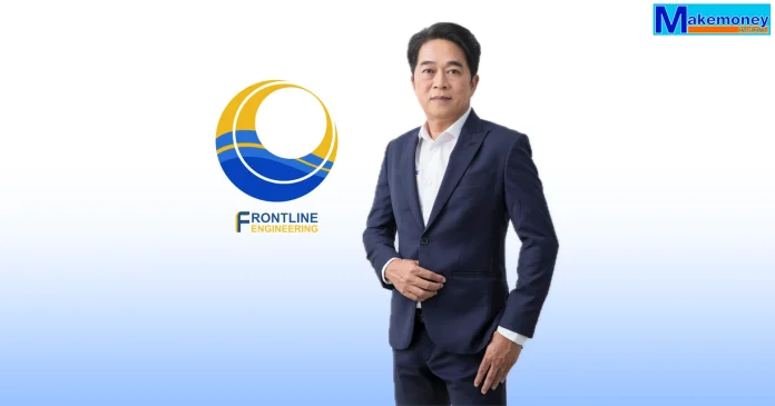 นายภาณุ โชคอภิรัตน์ ประธานเจ้าหน้าที่บริหาร บริษัท ฟร้อนท์ไลน์ เอ็นจิเนียริ่ง จำกัด (มหาชน) หรือ FLE
