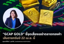GCAP GOLD ชี้จุดเสี่ยงเขย่าตลาดทองคำ เส้นตายทรัมป์ 22 เม.ย. นี้