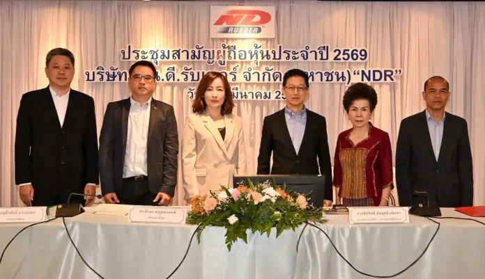 ผถห. NDR โหวตผ่านทุกวาระ - ปันผล 0.035 บ./หุ้น