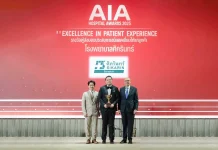 SKR คว้ารางวัล Best Customer Experience จากเวที AIA Hospital Awards 2025