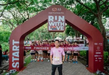 “A5 RUN WITH LOVE ปี 3” Sold Out ตอกย้ำพลังการให้เพื่อสังคมยั่งยืน