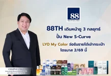 88TH กาง 3 กลยุทธ์ปั้น New S-Curve ส่ง LYO บุกจีน-จ่อรับทรัพย์ครึ่งปีหลัง