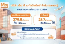 MPJ ฟอร์มแรง! Q1/69 กำไรโต 23% อัดงบ 1,000 ล้าน รองรับ EEC ขยายตัว