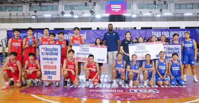 TOA ฉลองความสำเร็จศึกบาสระดับโลก ‘NBA Rising Stars Invitational’ ดึง DeAndre Jordan ร่วมสร้างปรากฏการณ์ครั้งแรกในไทย ส่งทีมแชมป์เยาวชนไทยลุยแมตช์ใหญ่ที่สิงคโปร์