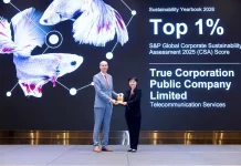 TRUE ติดอันดับ Top 1% ใน S&P Global Sustainability Yearbook 2026 8 ปีซ้อน