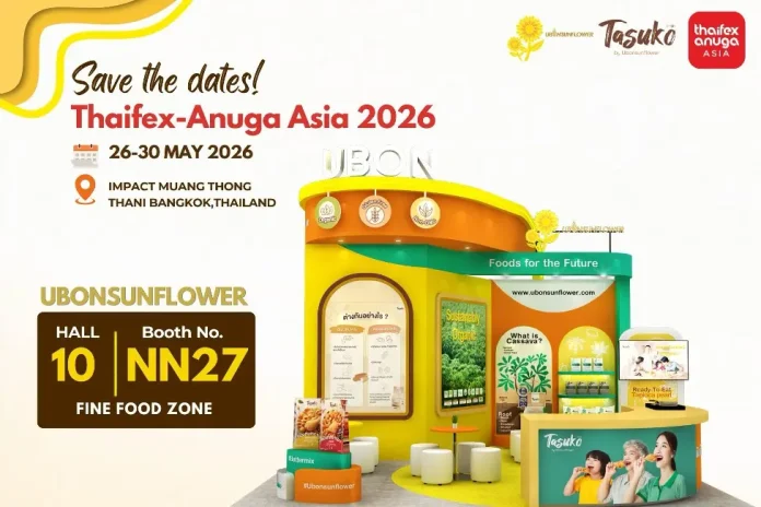 UBE โชว์ศักยภาพ ‘THAIFEX 2026’ ปักหมุดผู้นำ Organic Ingredient สำหรับตลาดโลก เปิดไฮไลต์สินค้าออร์แกนิก “อาหารสัตว์เลี้ยงพรีเมียม-สารให้ความหวานธรรมชาติ”