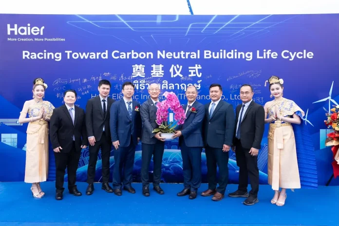 WHAID ดึง Haier ปักหมุดฐานผลิต AI Smart Factory โรงงานสำหรับเครื่องปรับอากาศเชิงพาณิชย์ ณ WHA ESIE 5