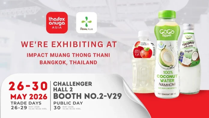 PLUS รุกตลาดโลก ในงาน THAIFEX 2026 ชูนวัตกรรมเครื่องดื่มสุขภาพ พร้อมเปิดตัวผลิตภัณฑ์ใหม่สู่สายตาคู่ค้าทั่วโลก พบกันที่บูธ No.2-V29